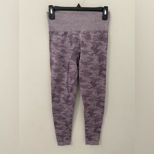 Gymshark Leggings - Lavender Camo‎ Size Small